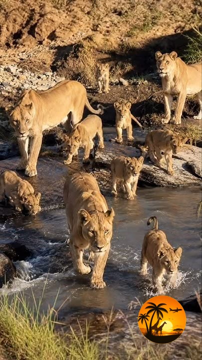 Pride Heading Back to Their Territory